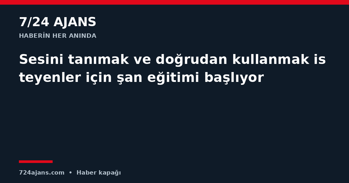Sesini tanımak ve doğrudan kullanmak isteyenler için şan eğitimi başlıyor