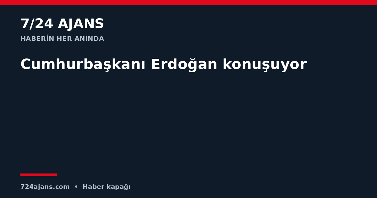 Cumhurbaşkanı Erdoğan konuşuyor